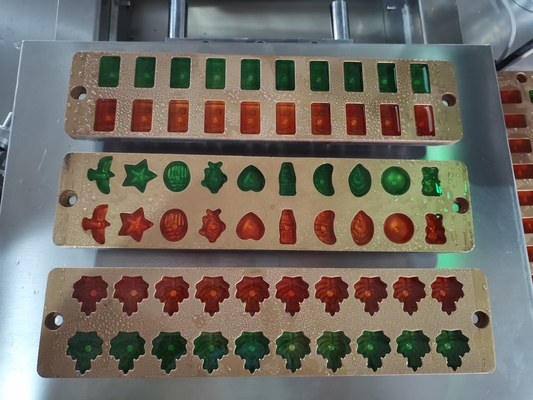 貯蔵機能 ゼリーキャンディを詰める工業豆菓子製造機