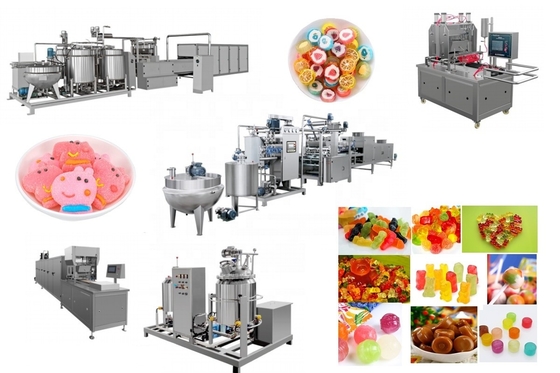 自動ソフトゼリーガム糖菓子製造機 価格でペクチン糖菓子を作る