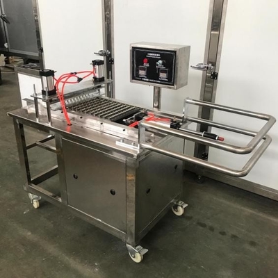 半自動セルボ流しとピグメント原材料のジェルフードジ生産ライン